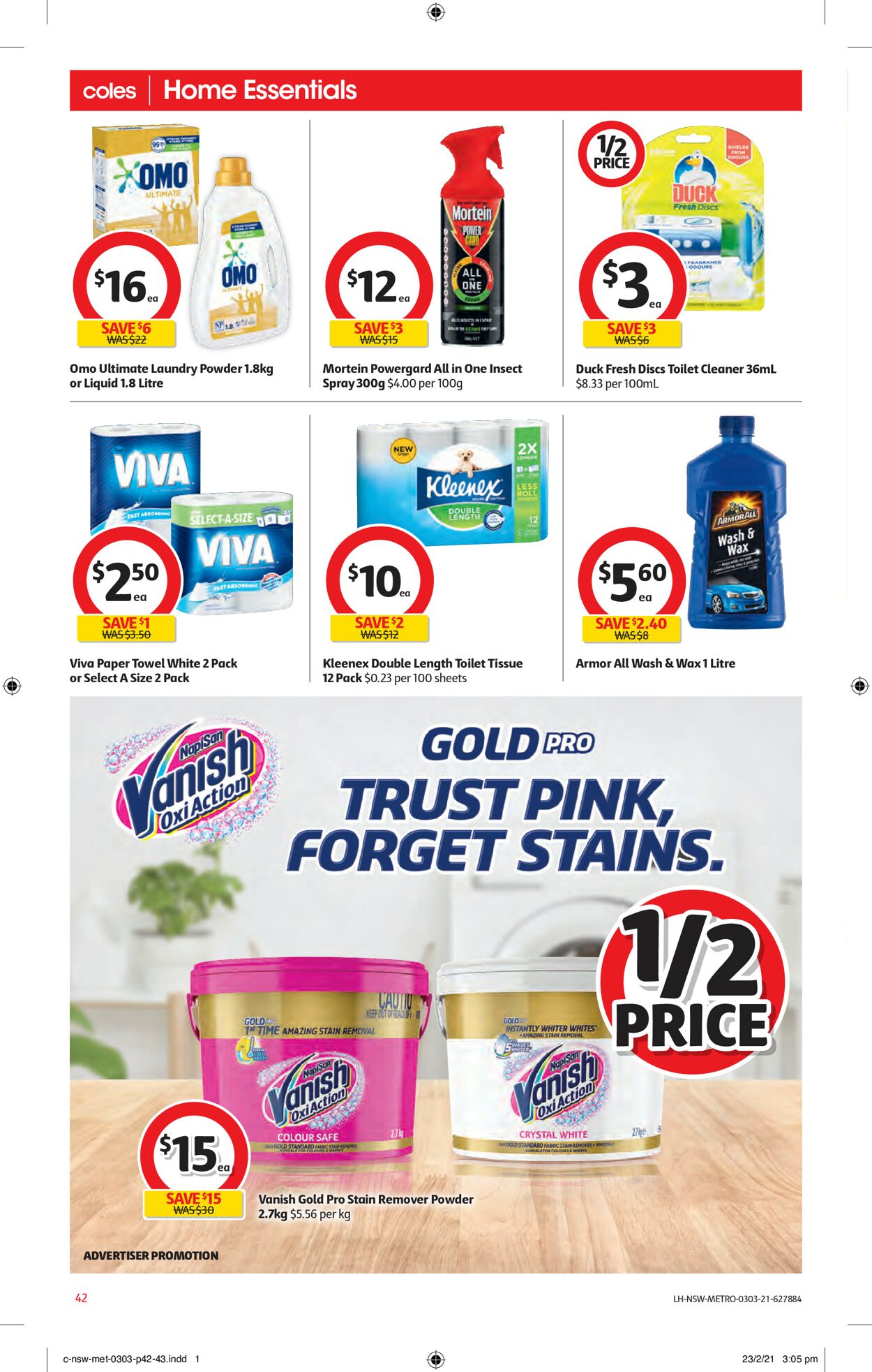 Catalogue Coles 03.03.2021 - 09.03.2021