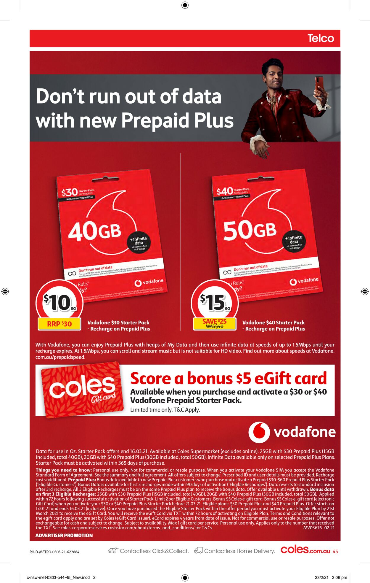 Catalogue Coles 03.03.2021 - 09.03.2021