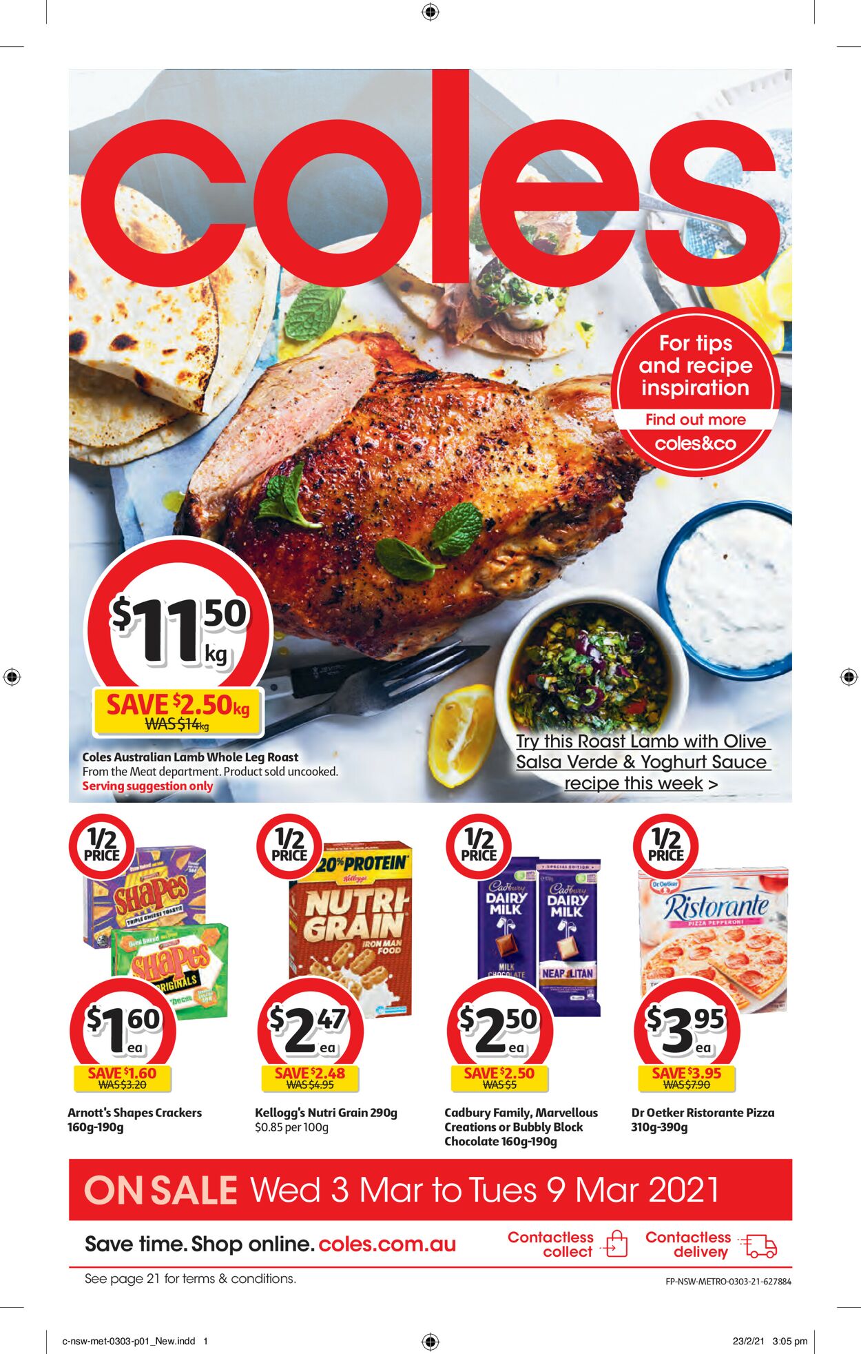 Catalogue Coles - Next week's catalogue 3 Mar, 2021 - 9 Mar, 2021