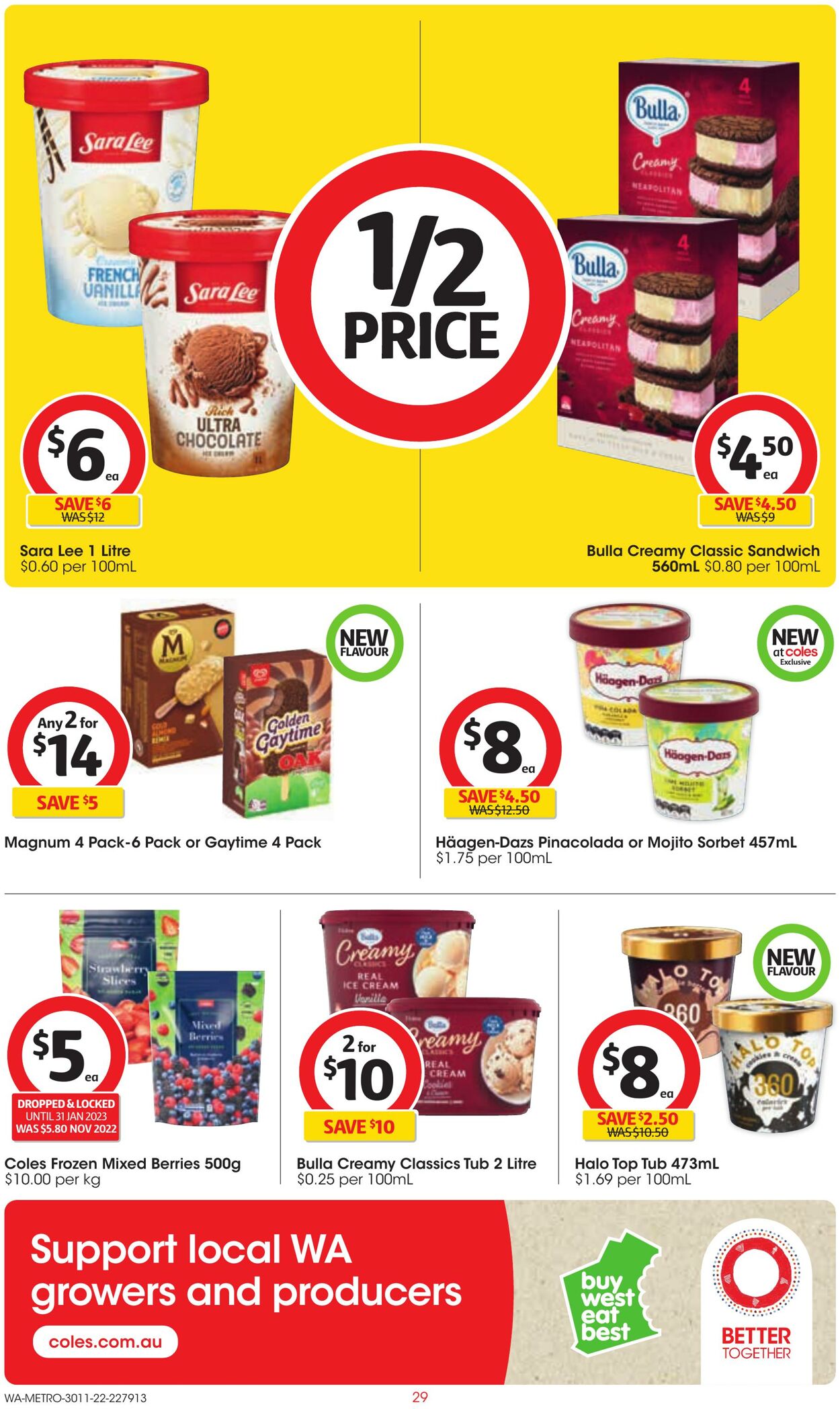 Catalogue Coles 30.11.2022 - 06.12.2022