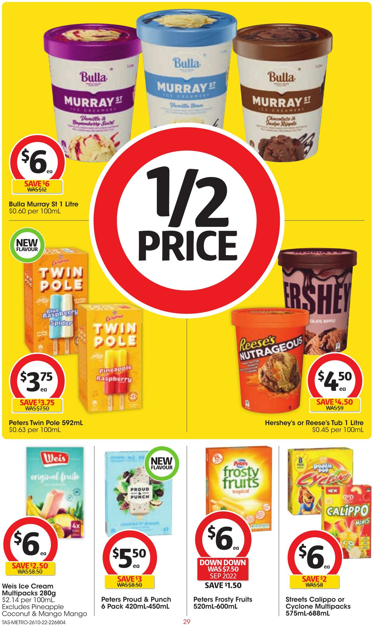 Catalogue Coles 26.10.2022 - 01.11.2022