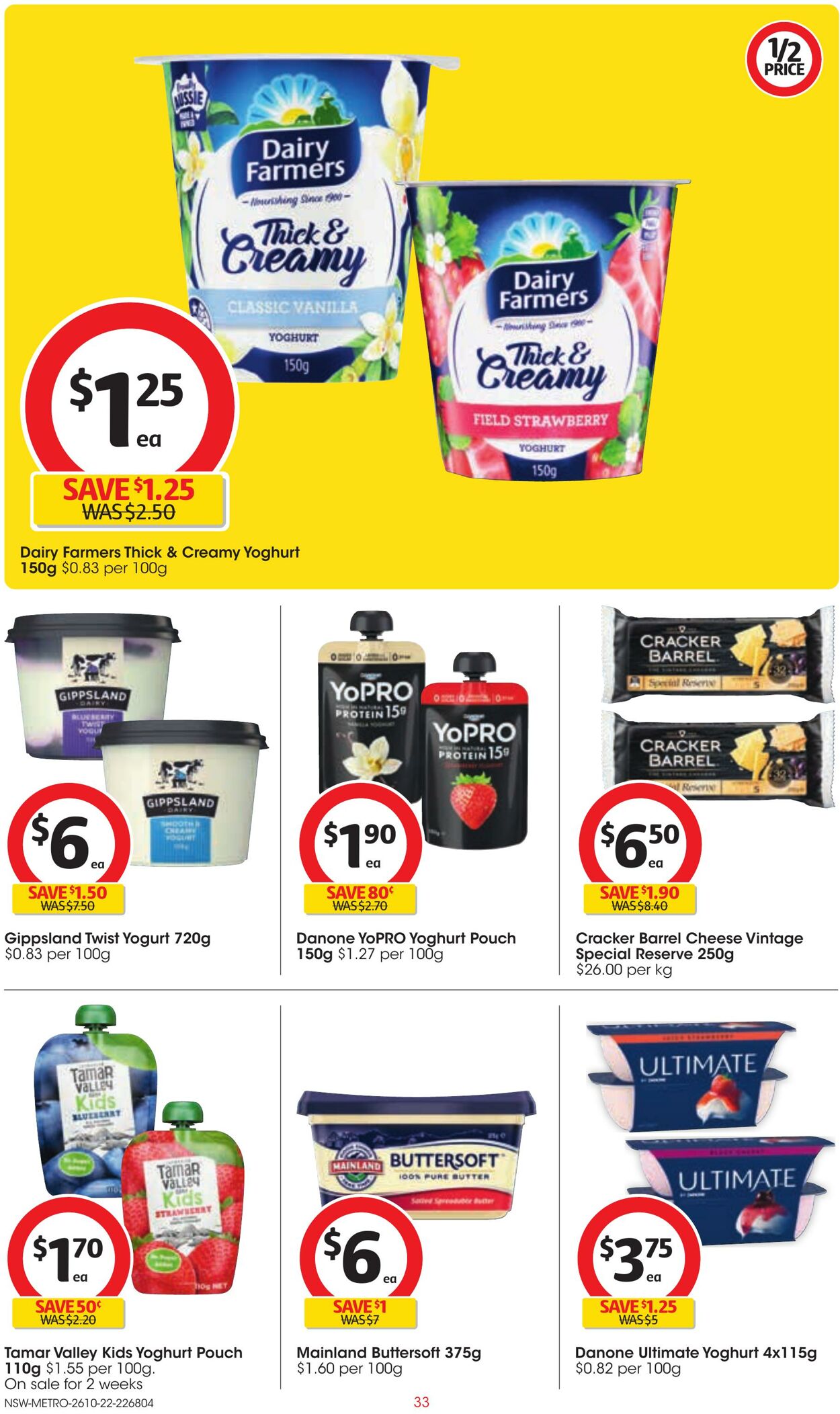 Catalogue Coles 26.10.2022 - 01.11.2022