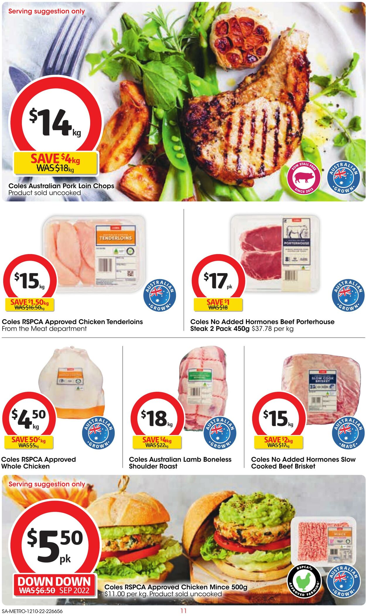 Catalogue Coles 12.10.2022 - 18.10.2022