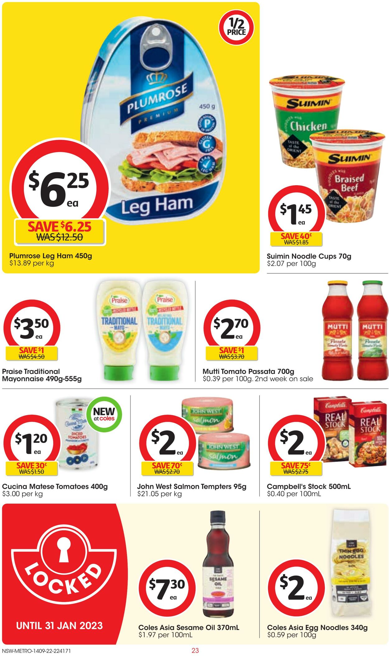 Catalogue Coles 14.09.2022 - 20.09.2022