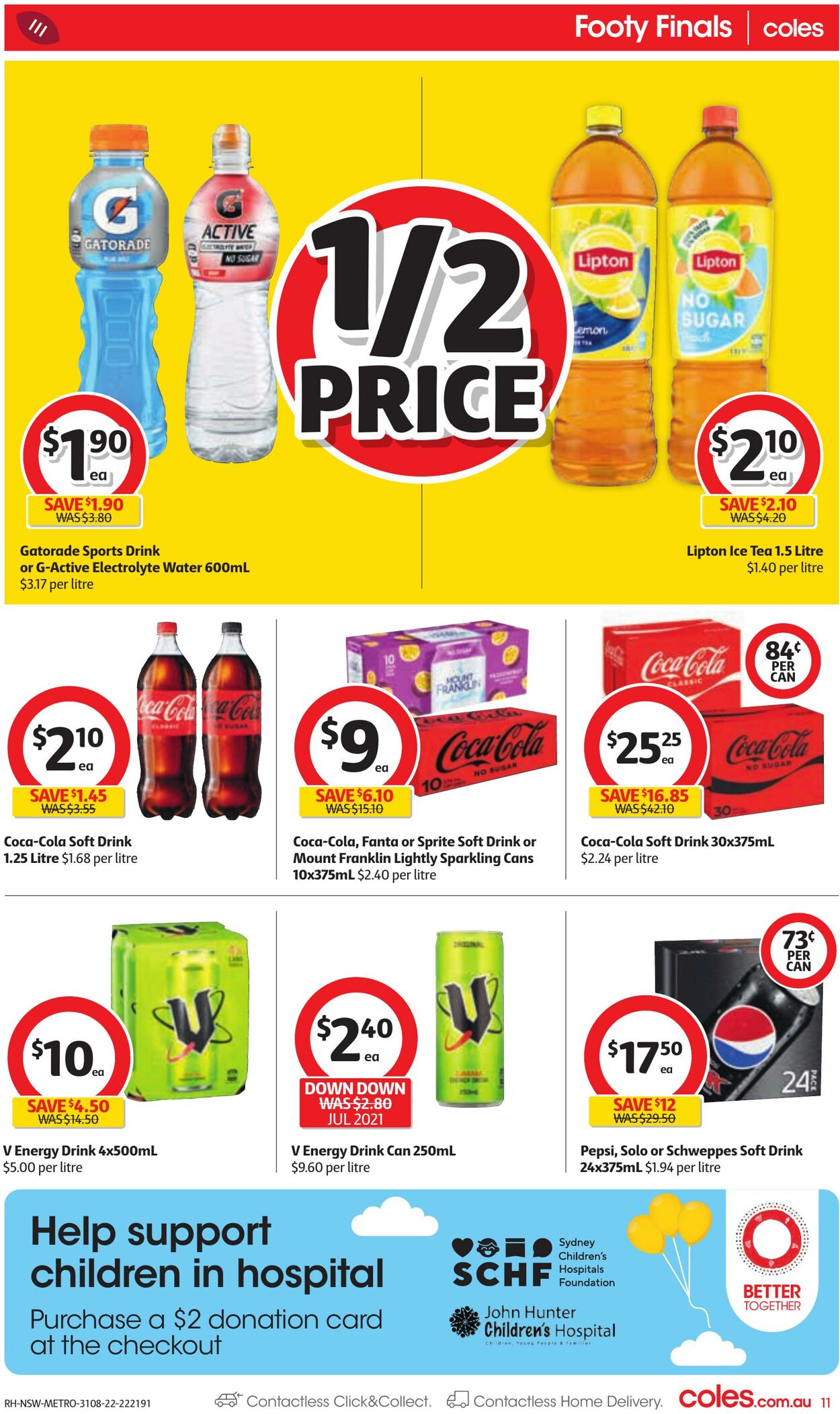 Catalogue Coles 31.08.2022 - 06.09.2022