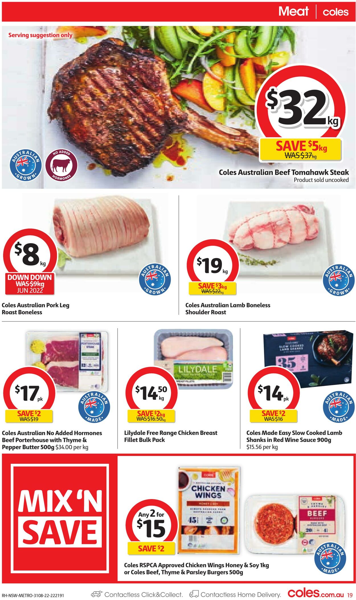 Catalogue Coles 31.08.2022 - 06.09.2022