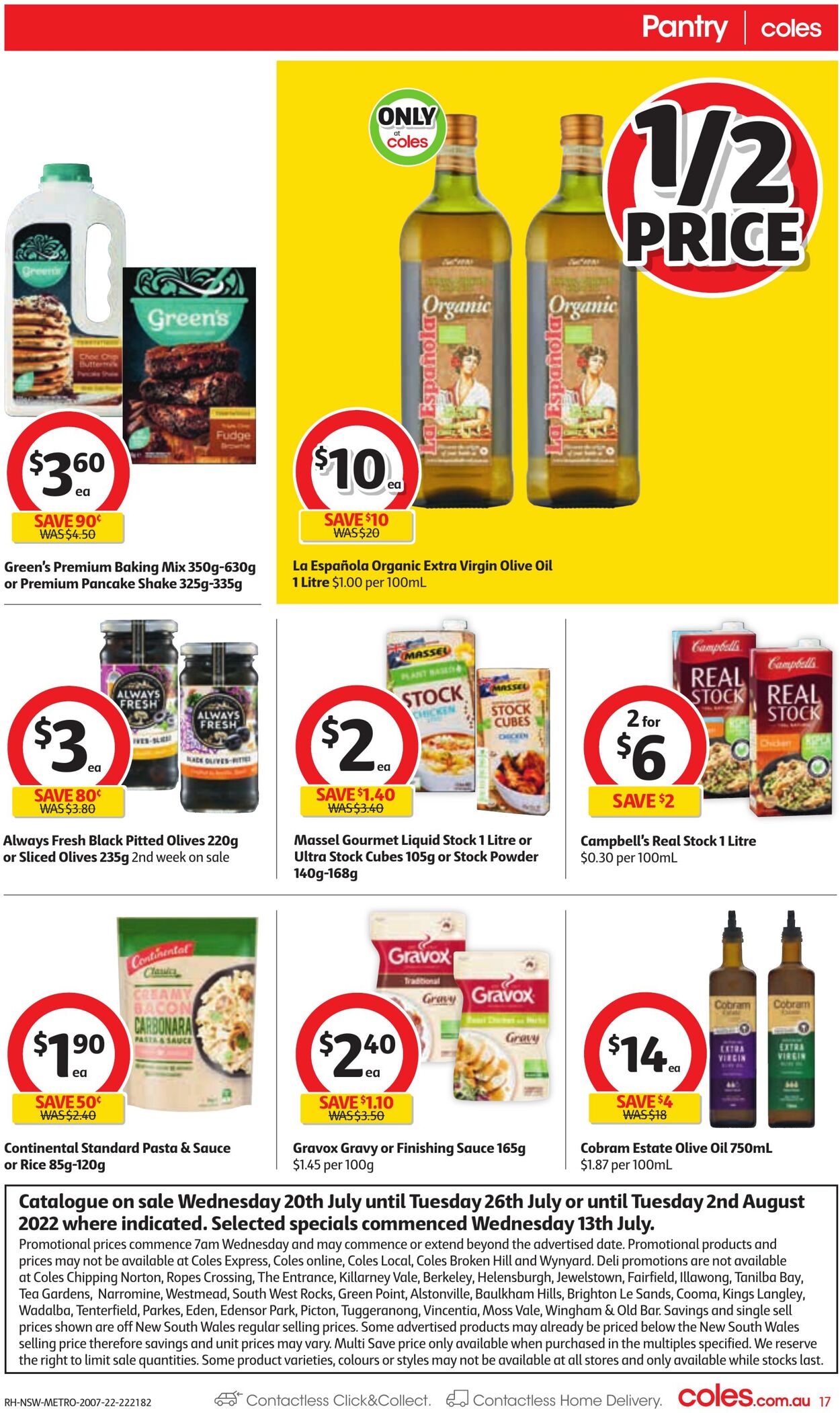 Catalogue Coles 20.07.2022 - 26.07.2022