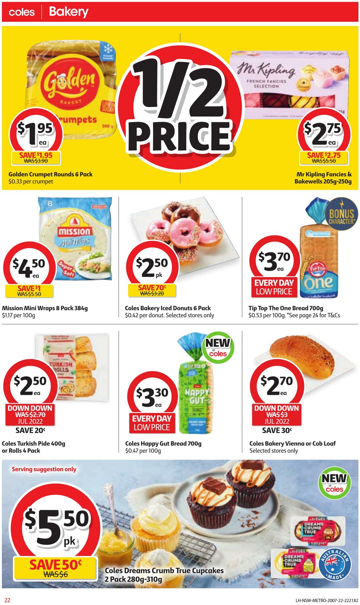 Catalogue Coles 20.07.2022 - 26.07.2022