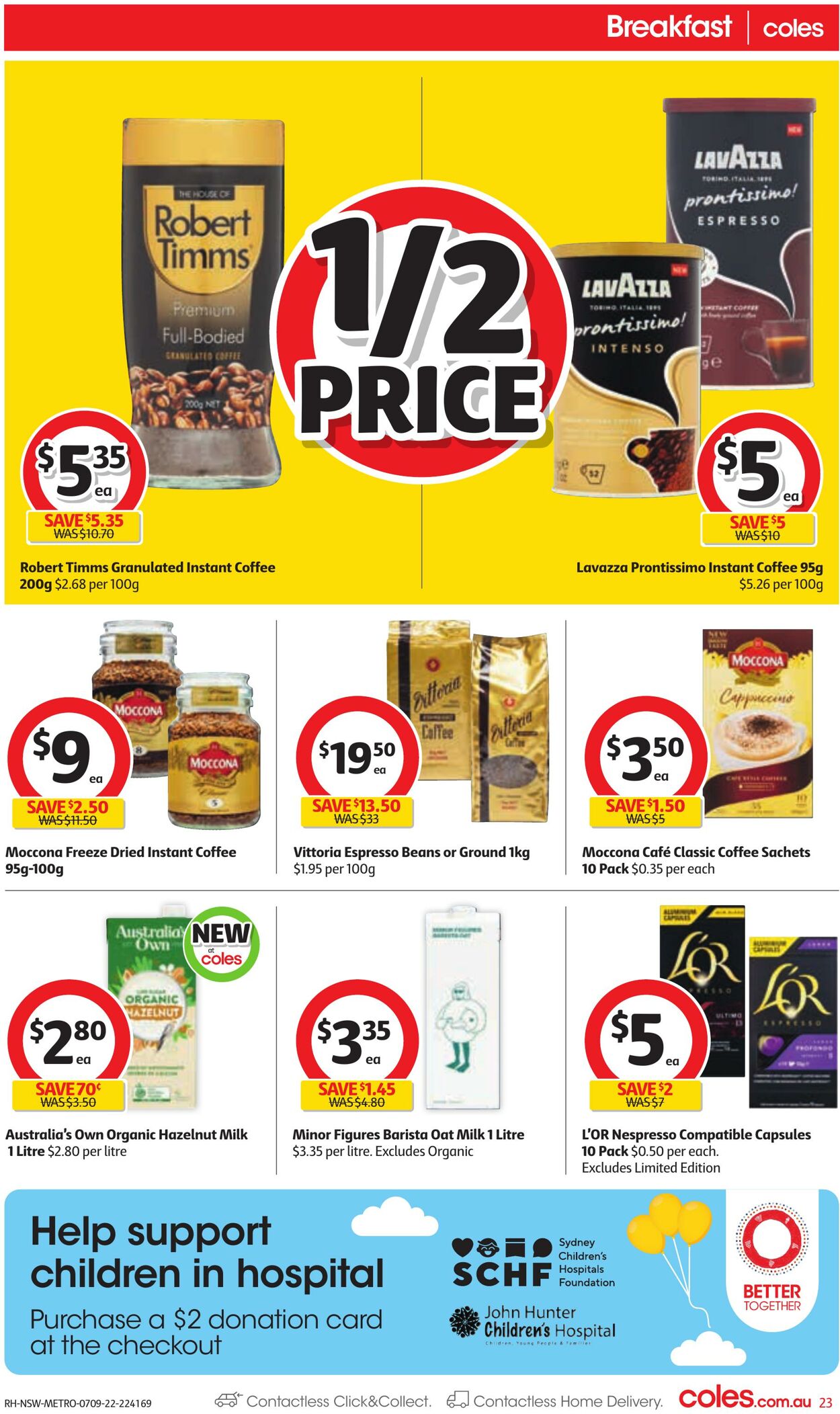 Catalogue Coles 07.09.2022 - 13.09.2022