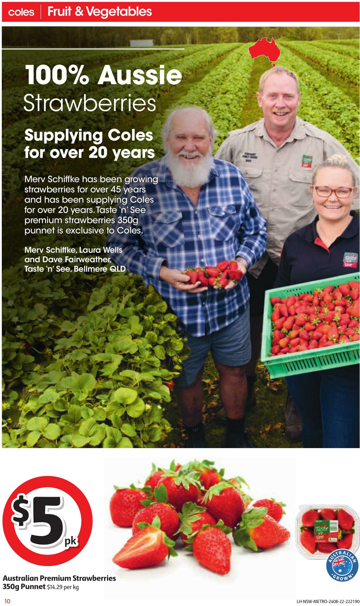 Catalogue Coles 24.08.2022 - 30.08.2022