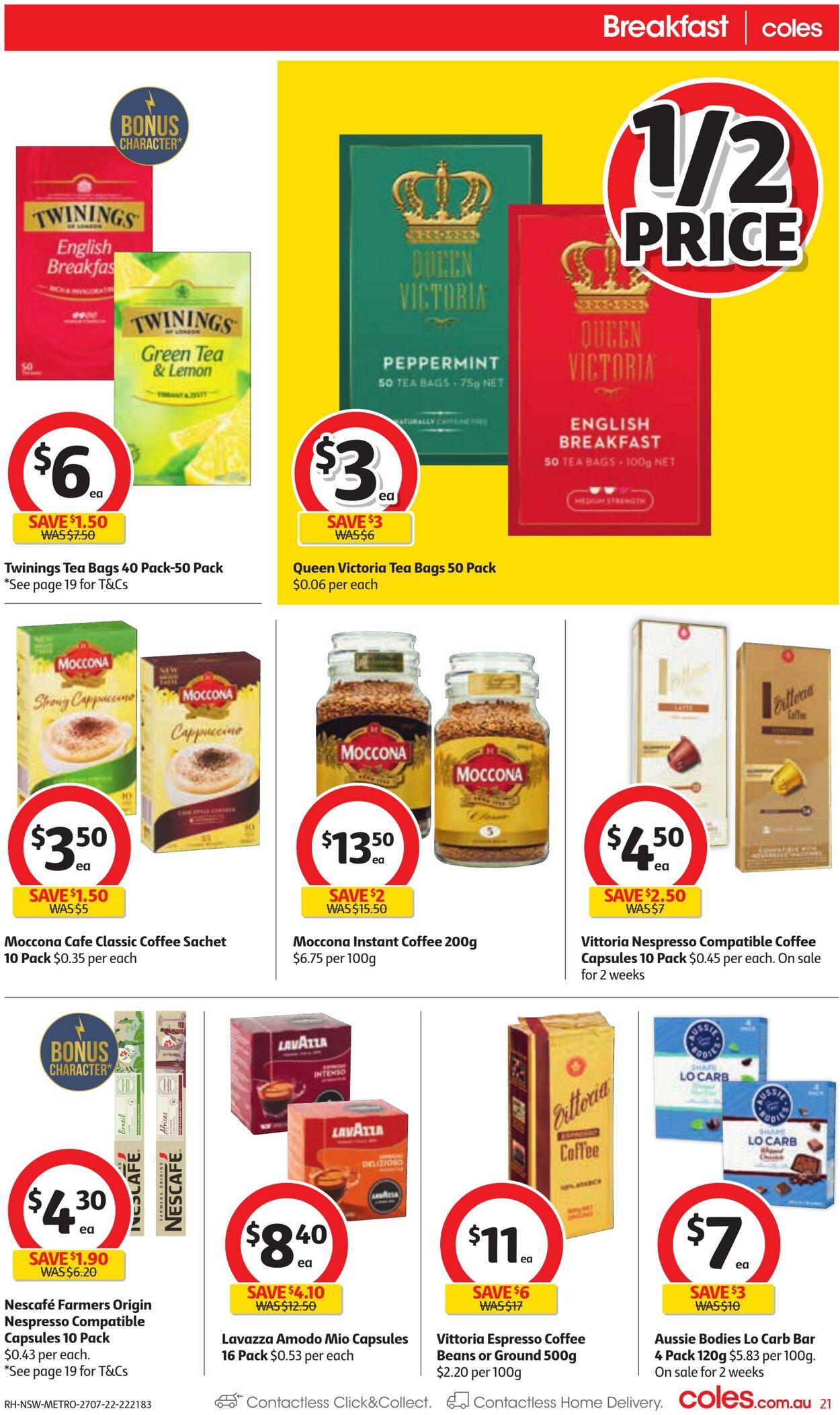 Catalogue Coles 27.07.2022 - 02.08.2022