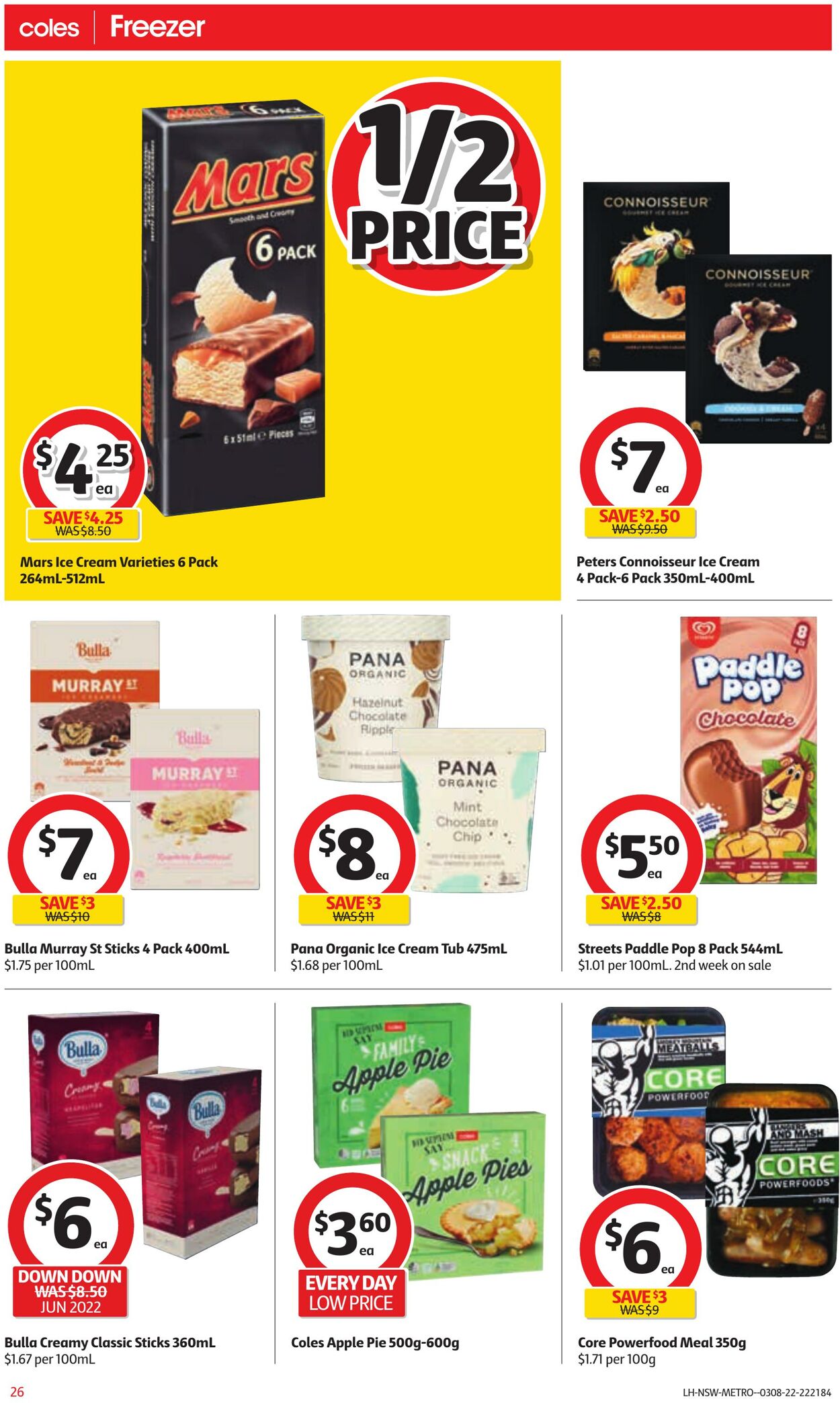 Catalogue Coles 03.08.2022 - 09.08.2022