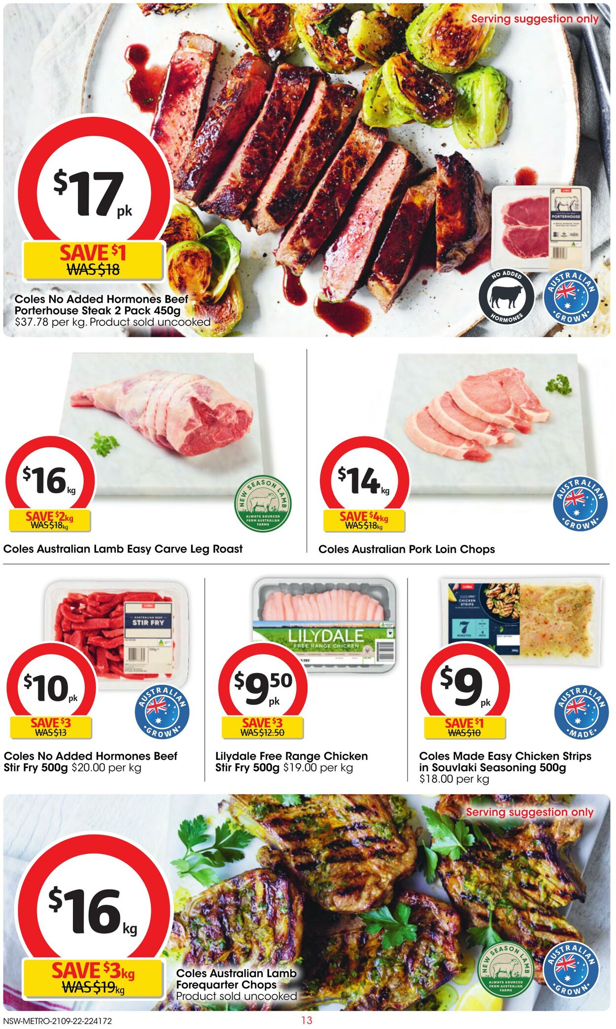 Catalogue Coles 21.09.2022 - 27.09.2022