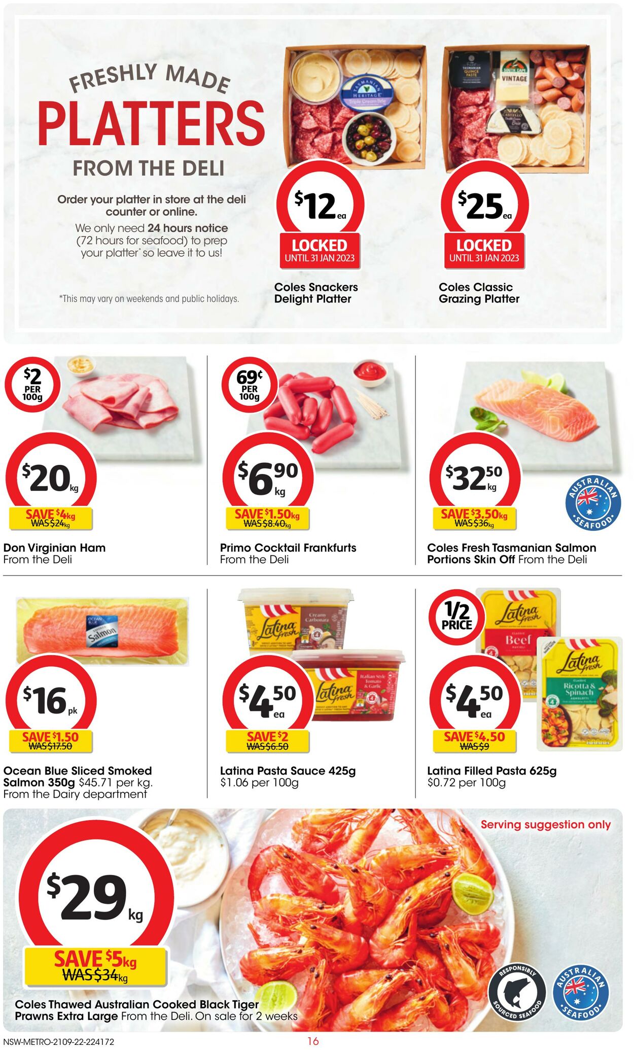 Catalogue Coles 21.09.2022 - 27.09.2022