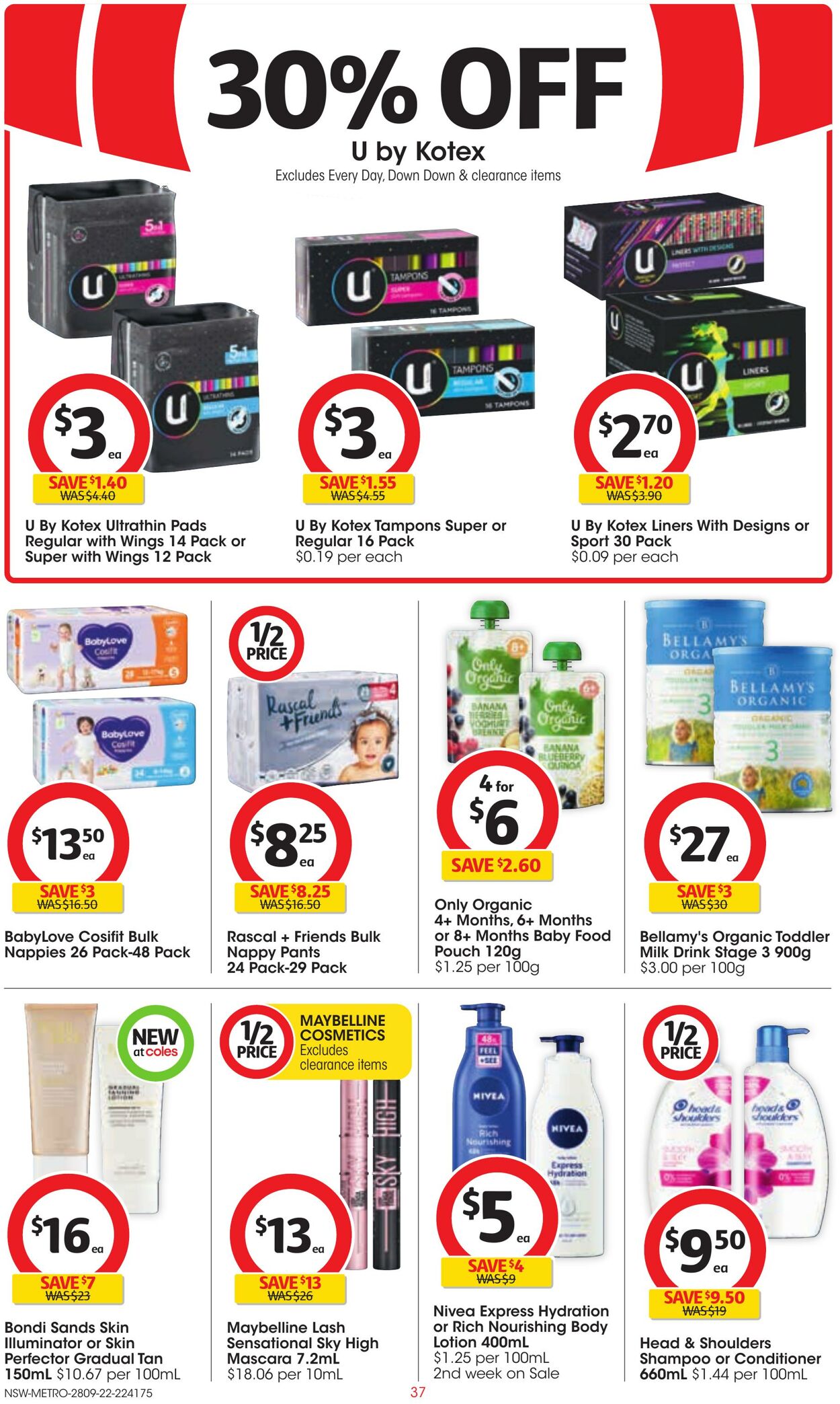 Catalogue Coles 28.09.2022 - 04.10.2022