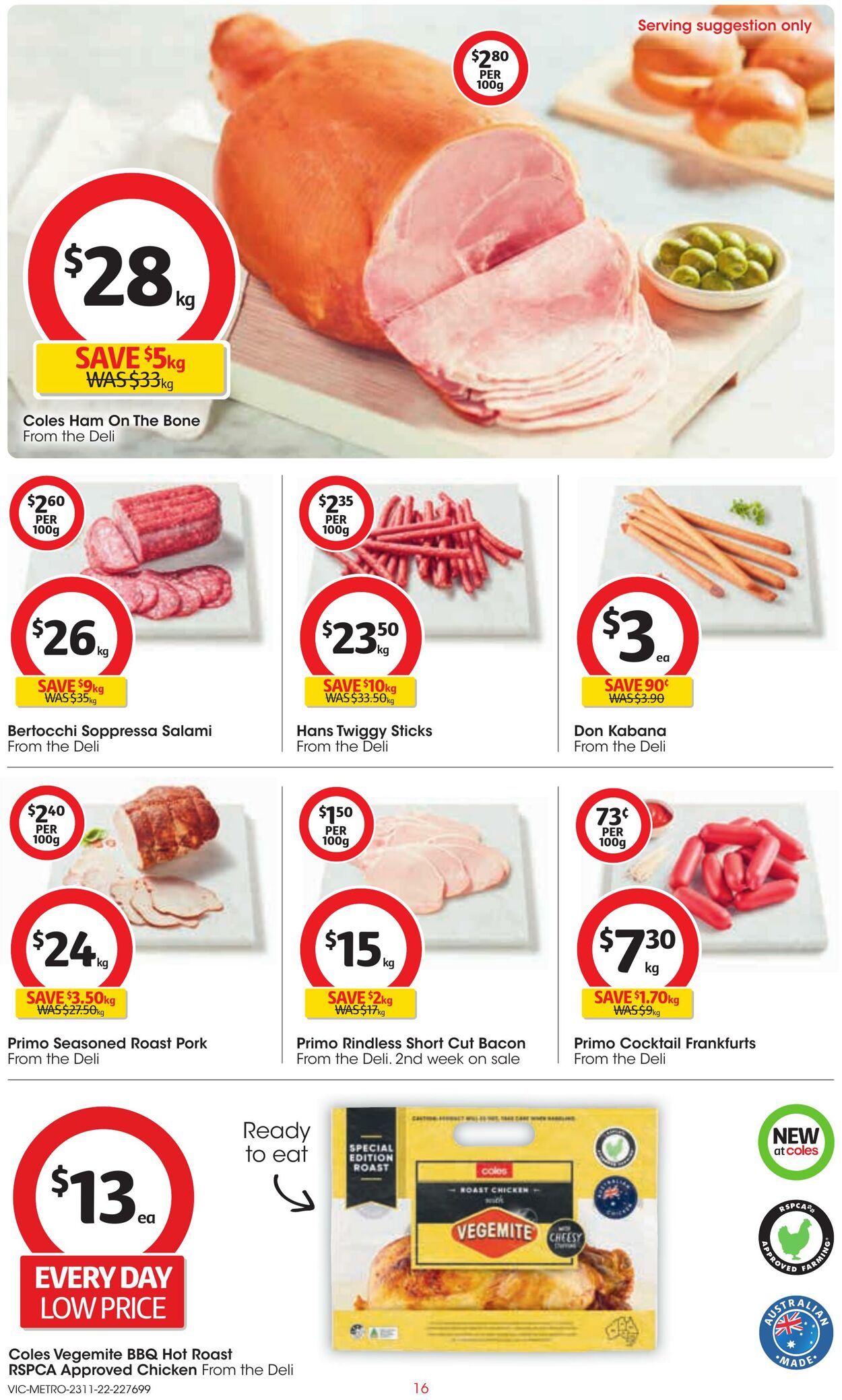 Catalogue Coles 23.11.2022 - 29.11.2022