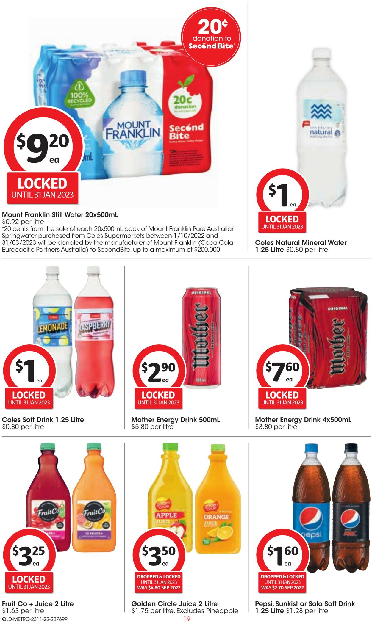 Catalogue Coles 23.11.2022 - 29.11.2022