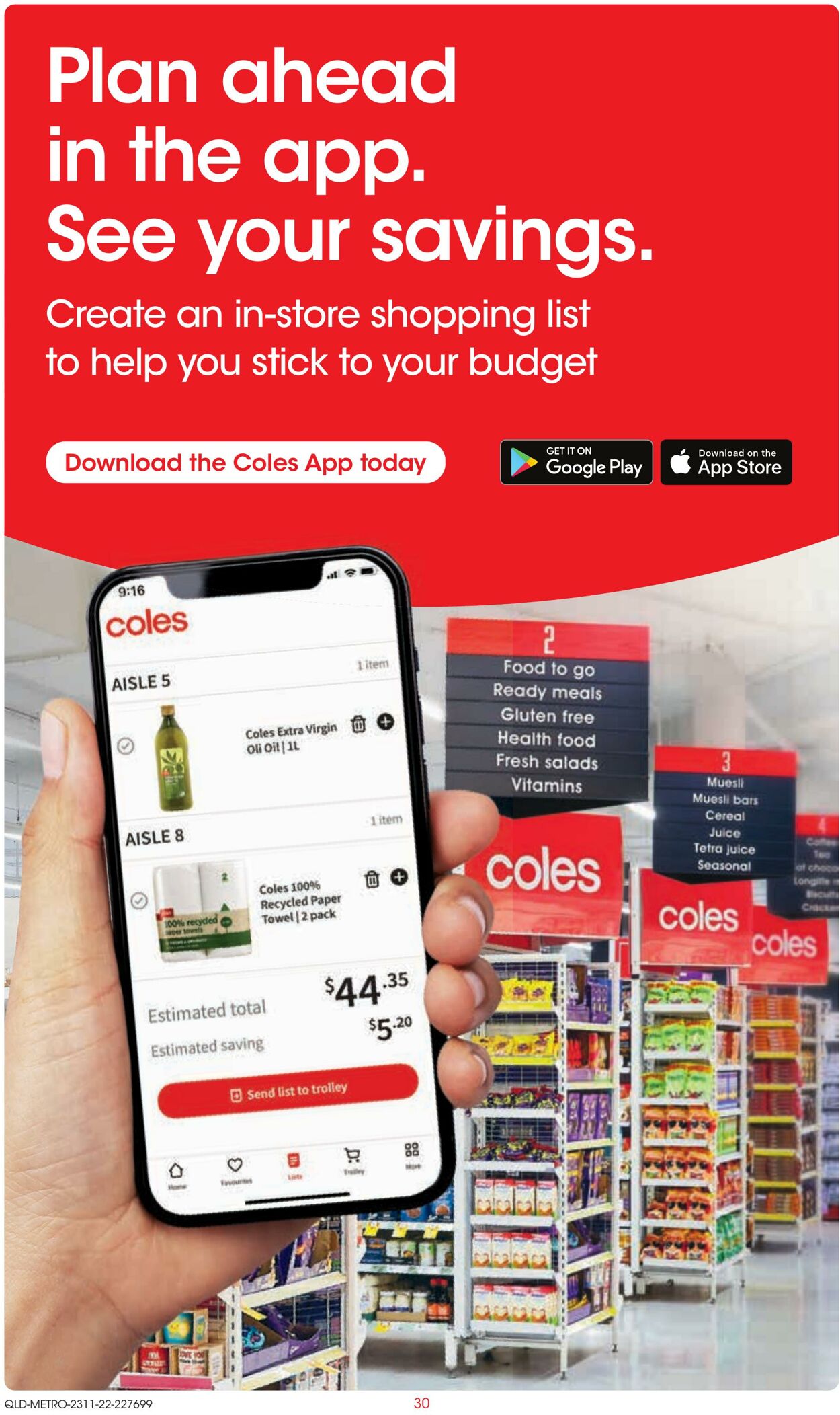 Catalogue Coles 23.11.2022 - 29.11.2022