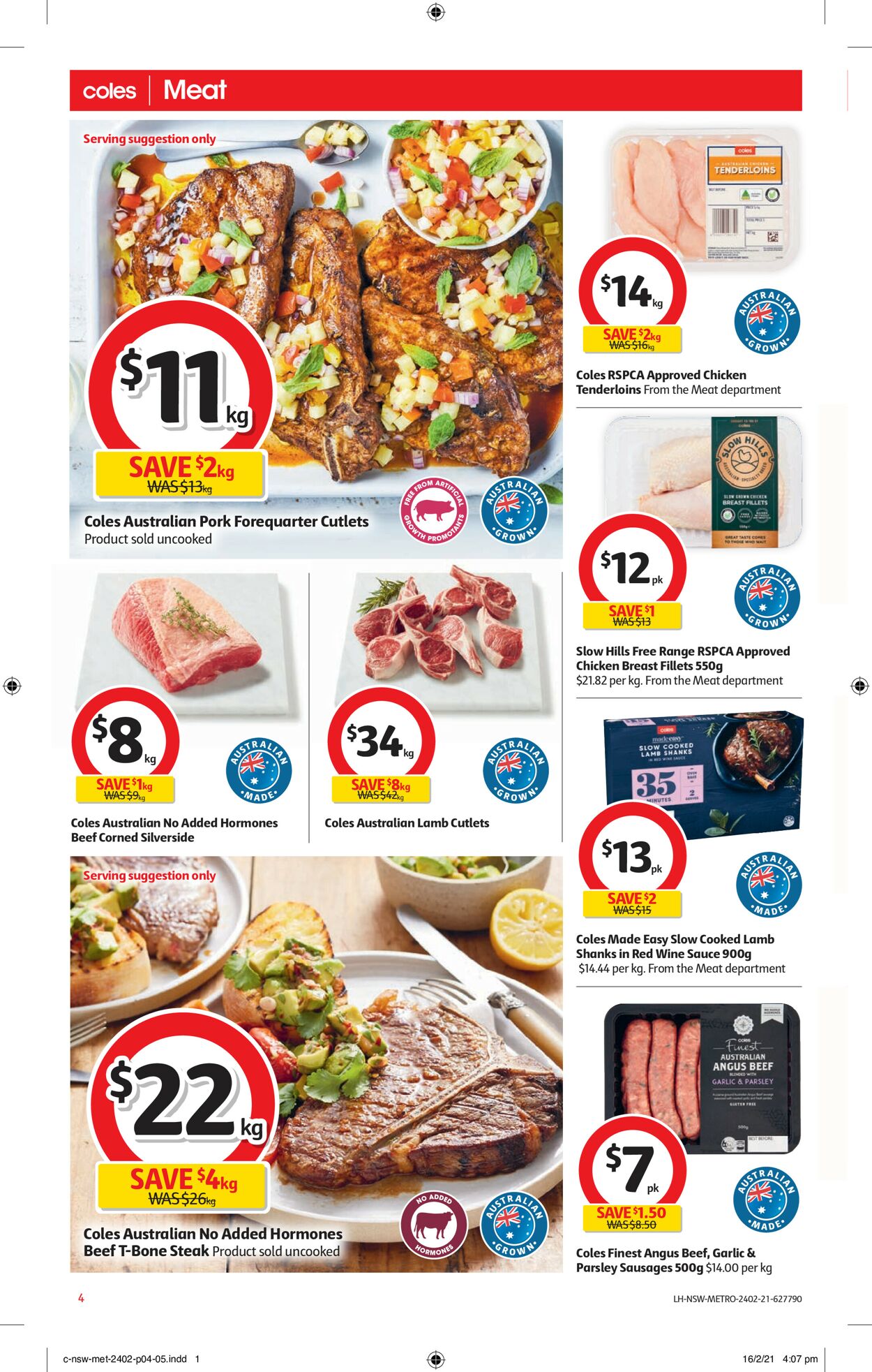 Catalogue Coles 24.02.2021 - 02.03.2021
