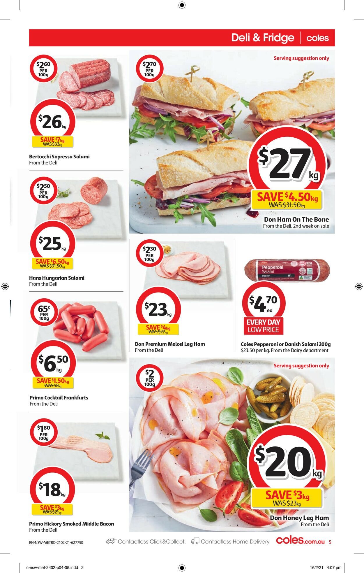 Catalogue Coles 24.02.2021 - 02.03.2021