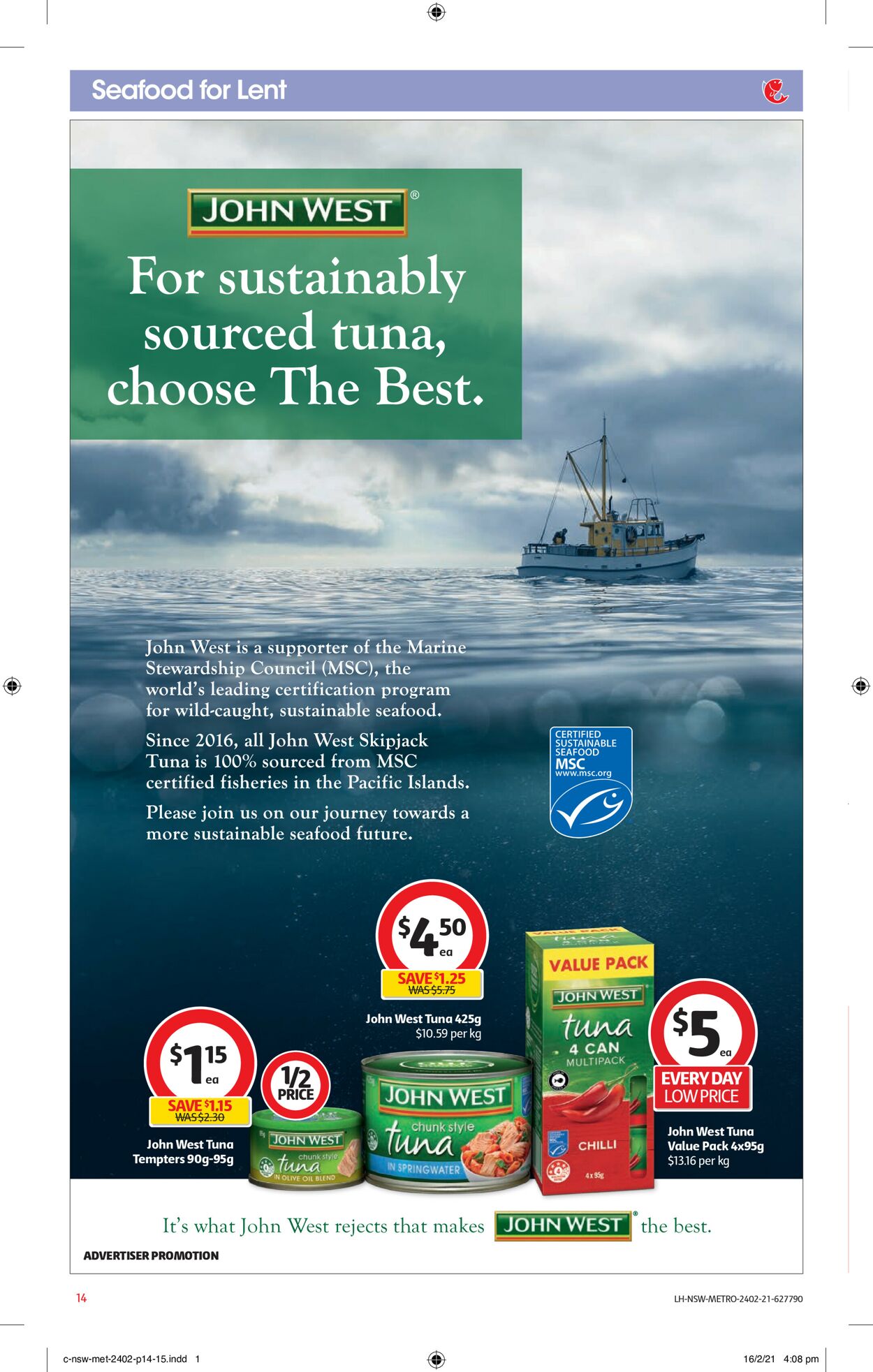 Catalogue Coles 24.02.2021 - 02.03.2021
