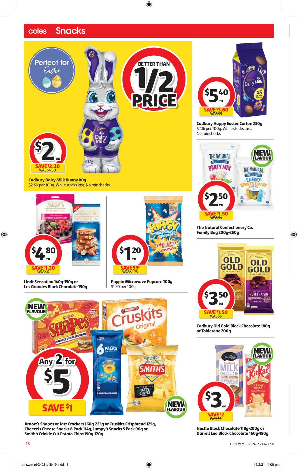 Catalogue Coles 24.02.2021 - 02.03.2021
