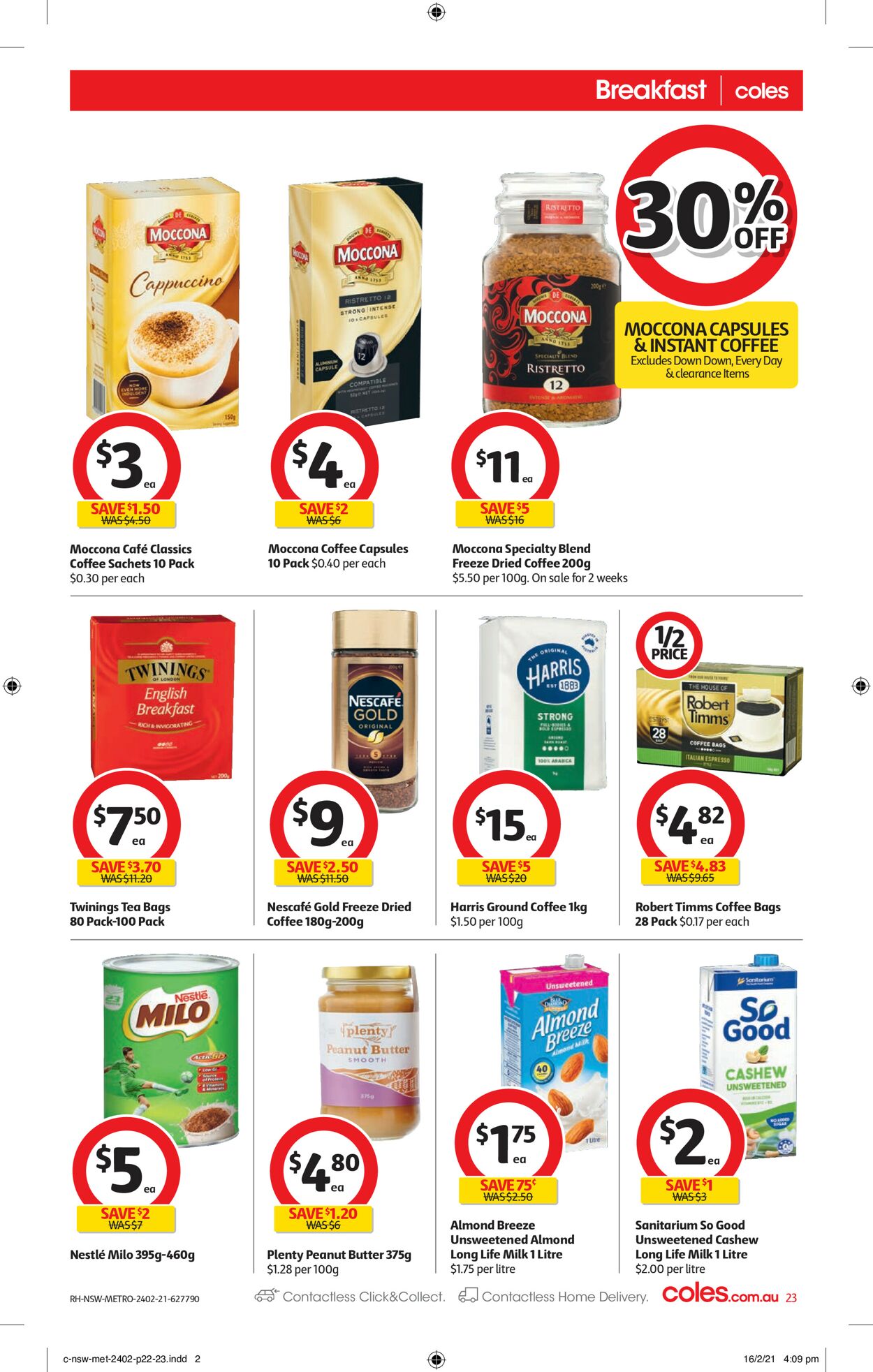 Catalogue Coles 24.02.2021 - 02.03.2021