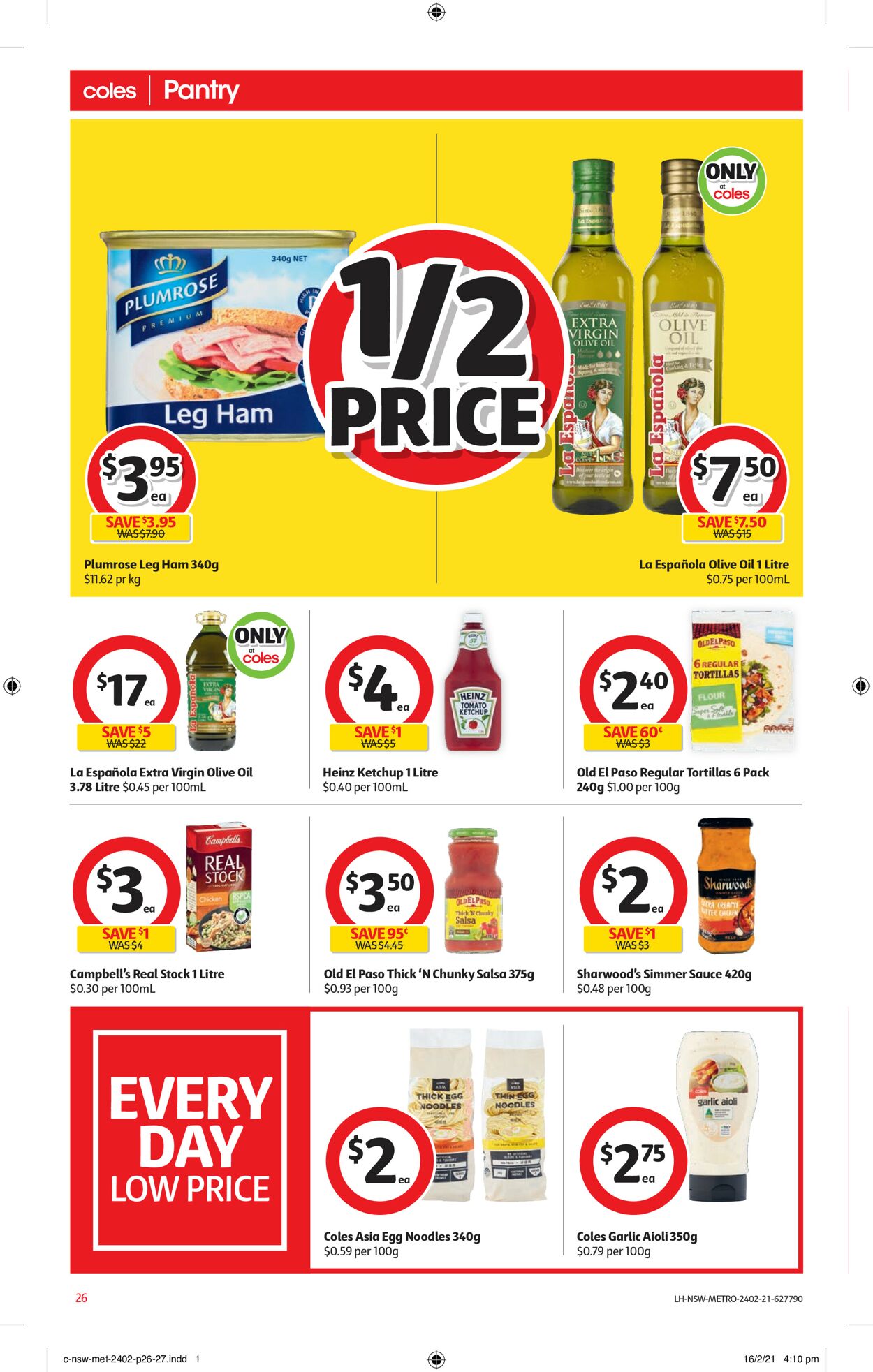 Catalogue Coles 24.02.2021 - 02.03.2021