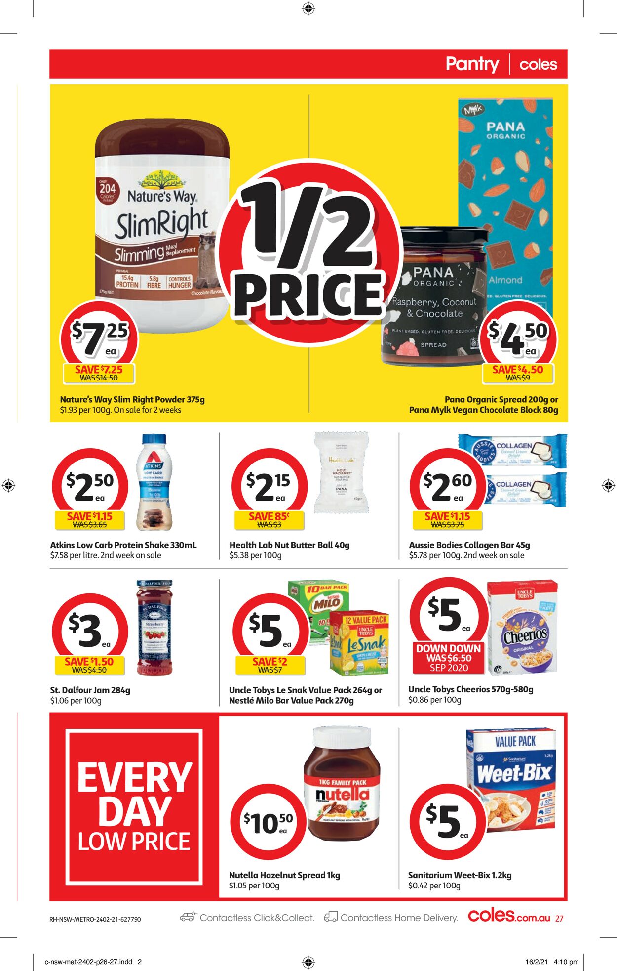 Catalogue Coles 24.02.2021 - 02.03.2021