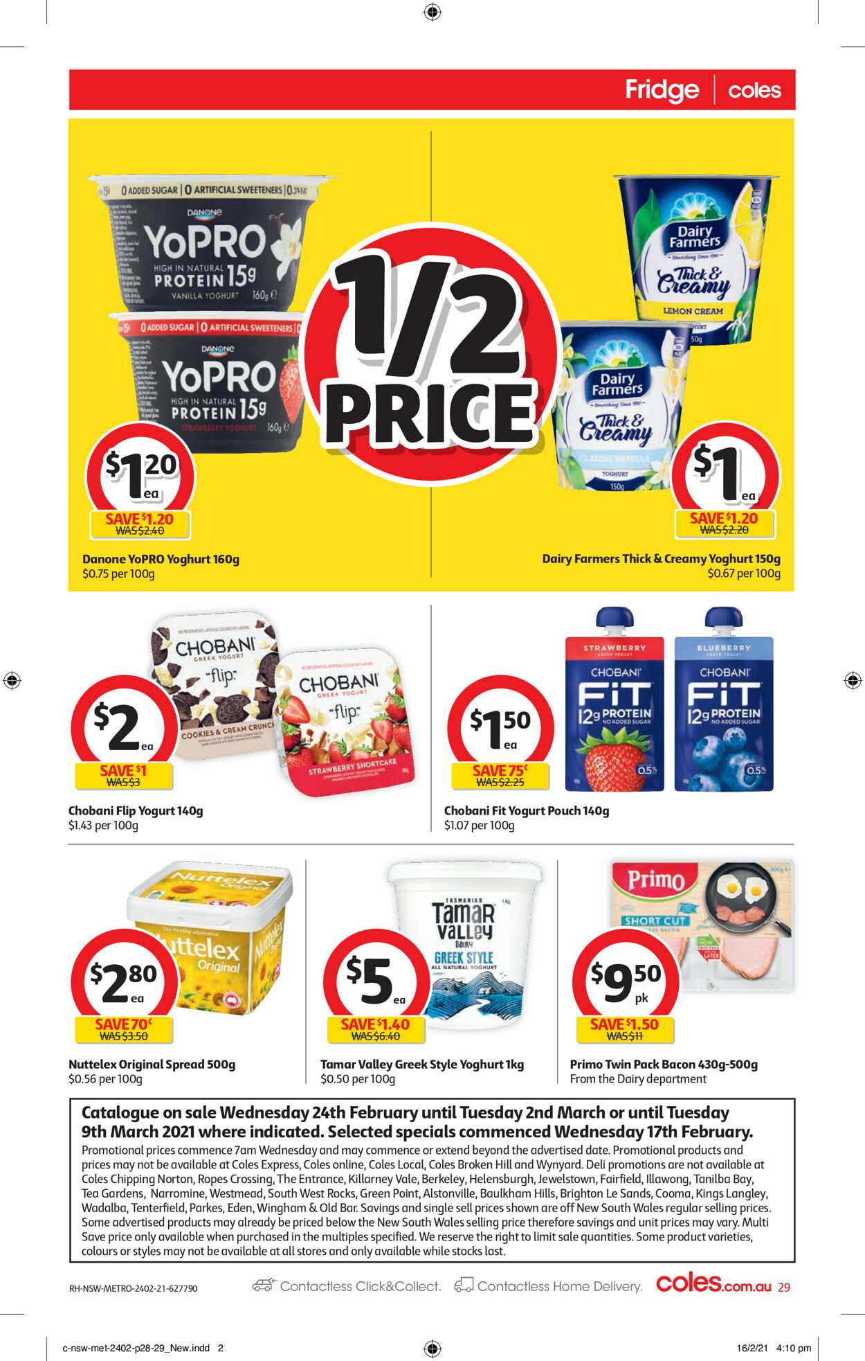 Catalogue Coles 24.02.2021 - 02.03.2021