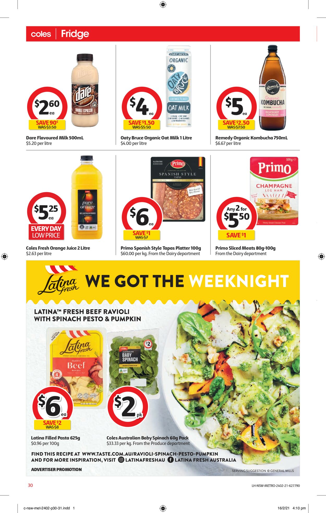 Catalogue Coles 24.02.2021 - 02.03.2021