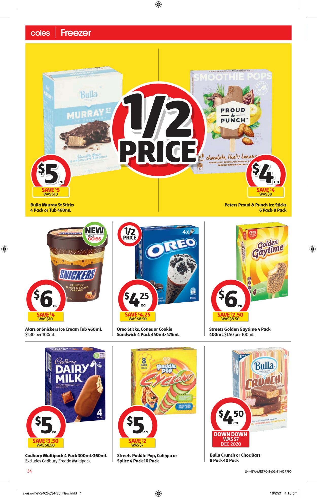 Catalogue Coles 24.02.2021 - 02.03.2021