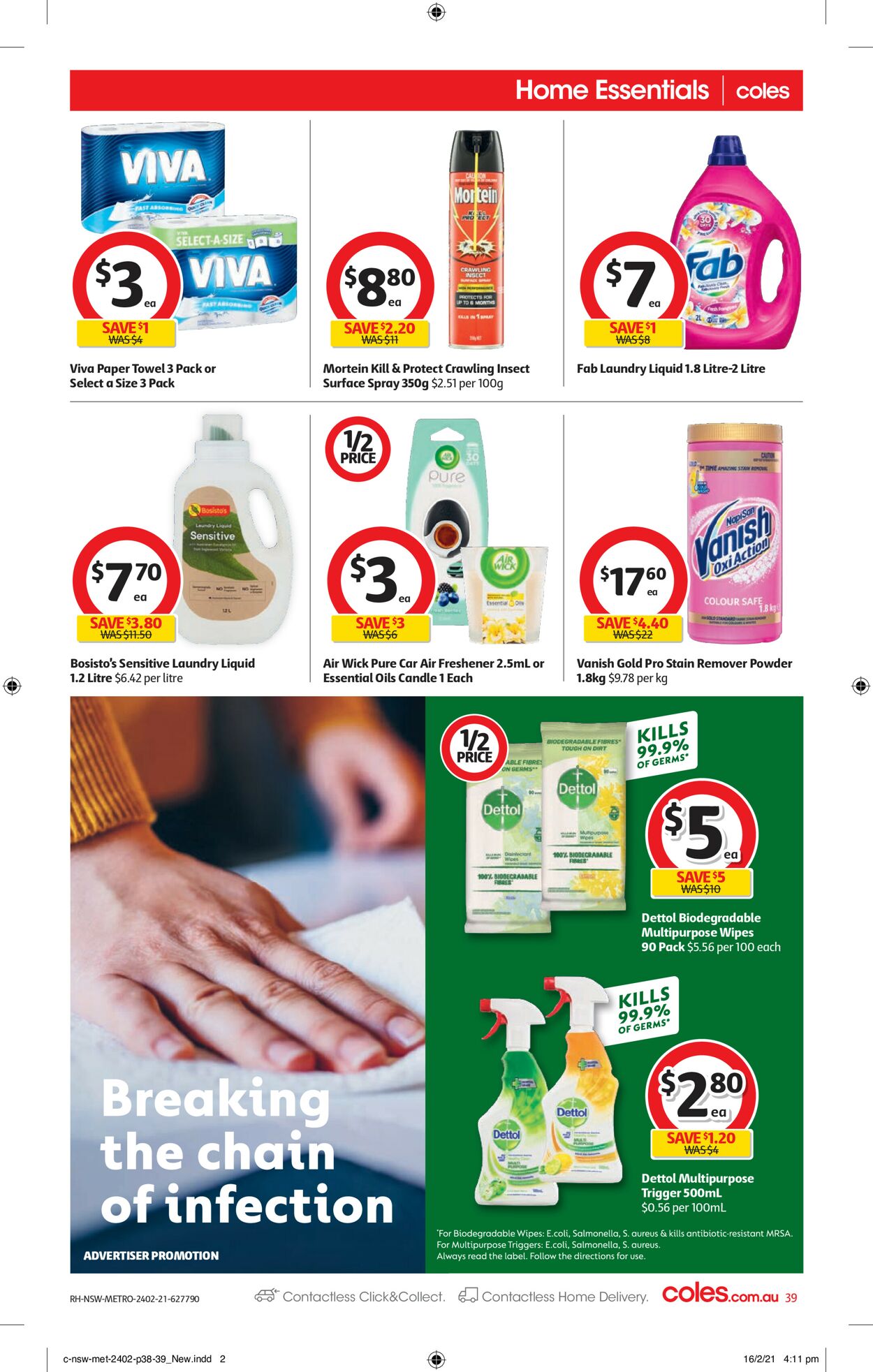Catalogue Coles 24.02.2021 - 02.03.2021
