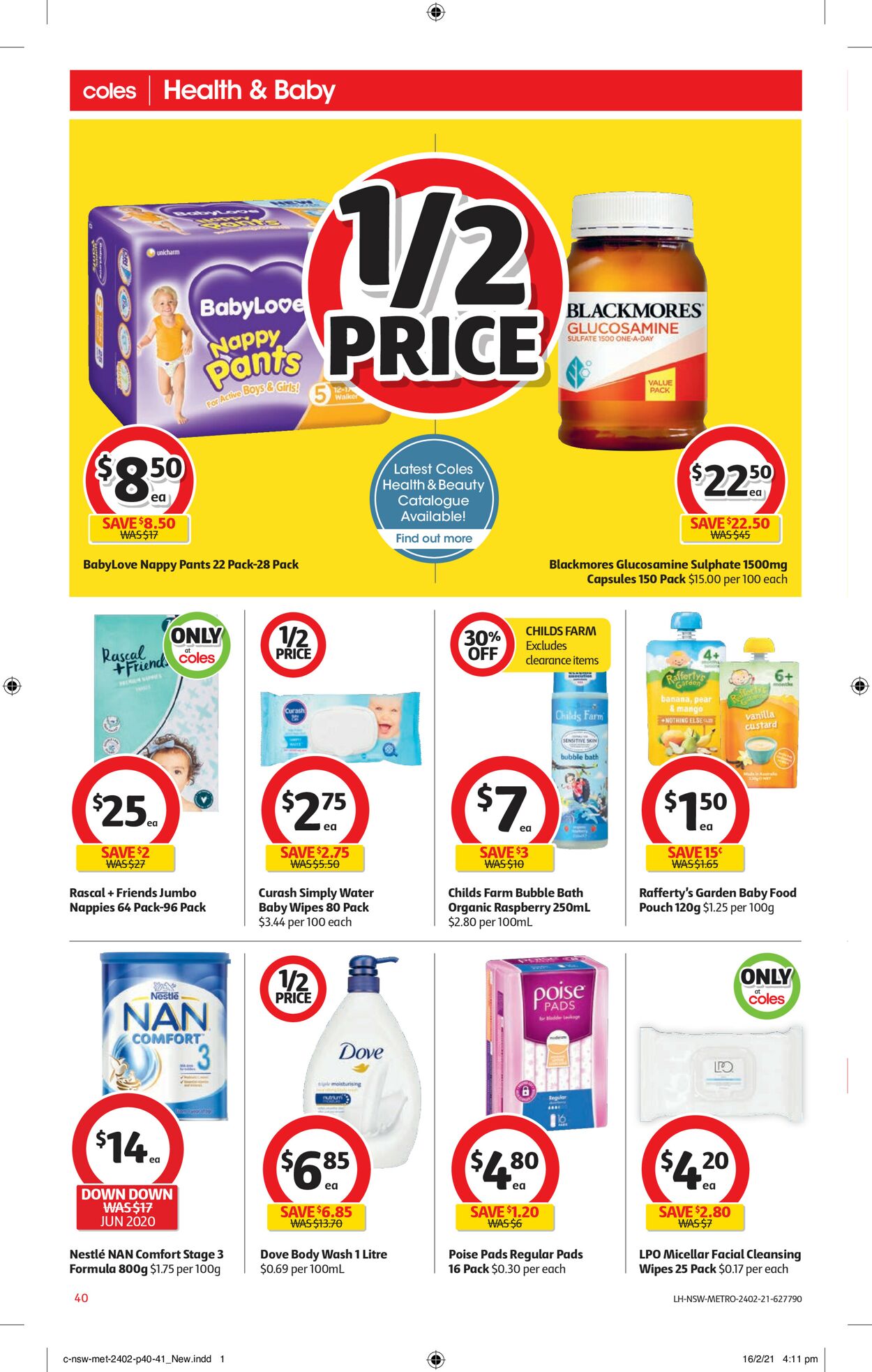 Catalogue Coles 24.02.2021 - 02.03.2021