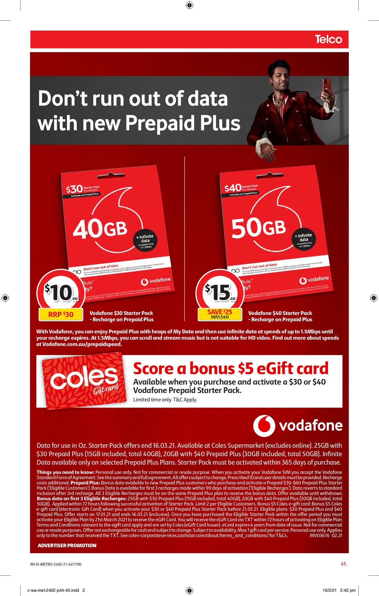 Catalogue Coles 24.02.2021 - 02.03.2021