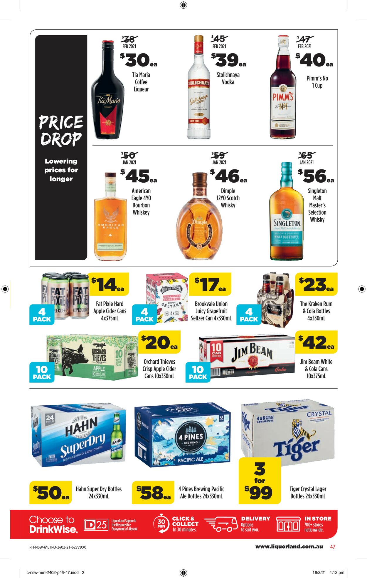 Catalogue Coles 24.02.2021 - 02.03.2021