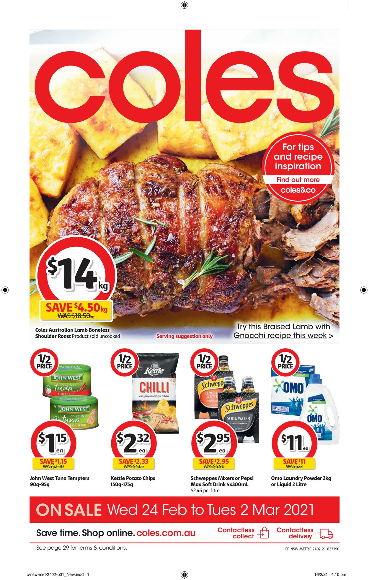 Catalogue Coles - This week's catalogue 24 Feb, 2021 - 2 Mar, 2021