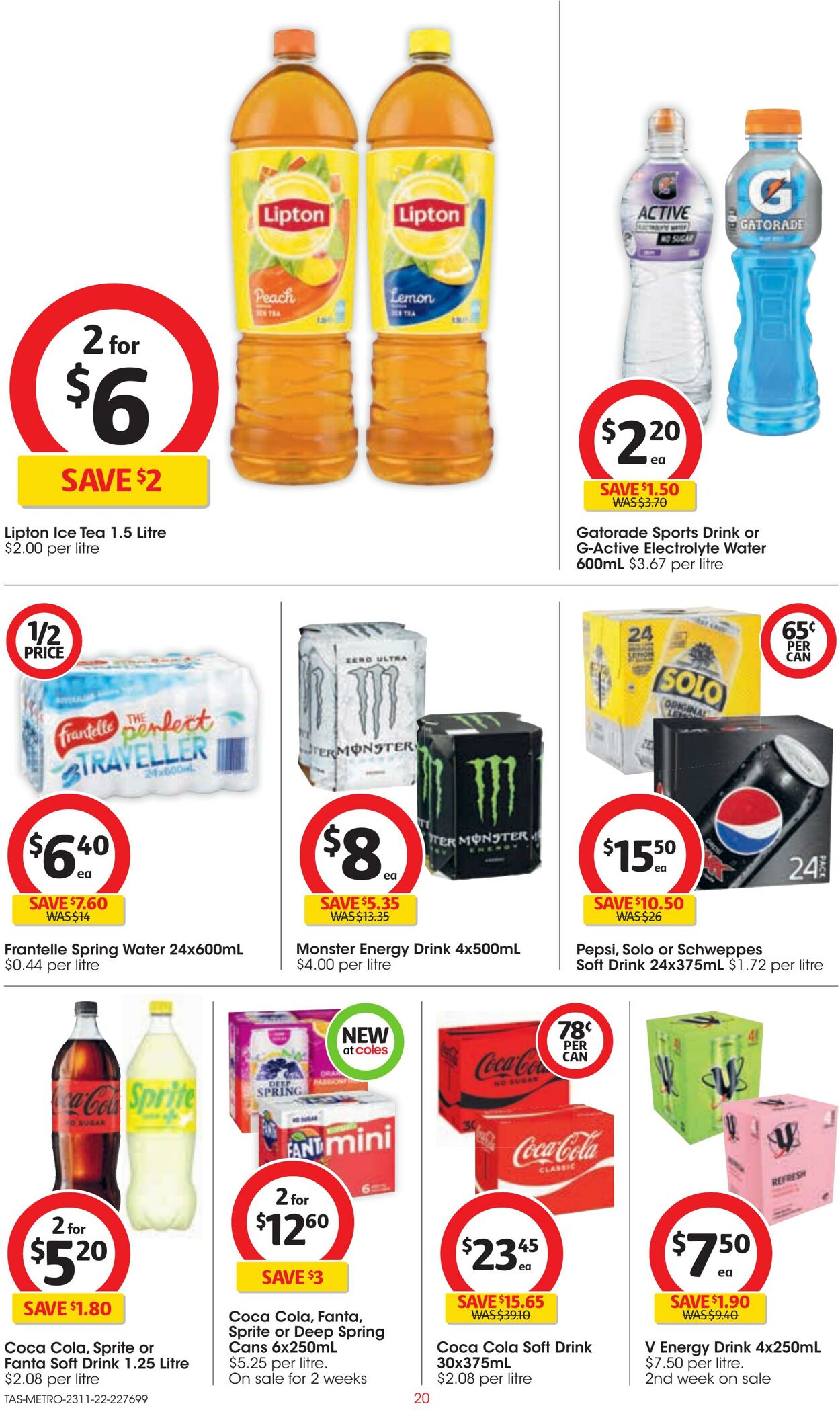 Catalogue Coles 23.11.2022 - 29.11.2022