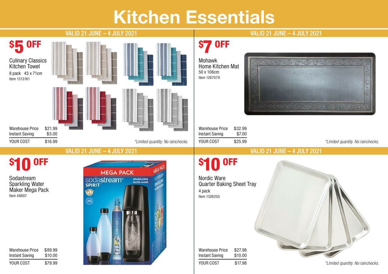 Catalogue Costco 21.06.2021 - 04.07.2021