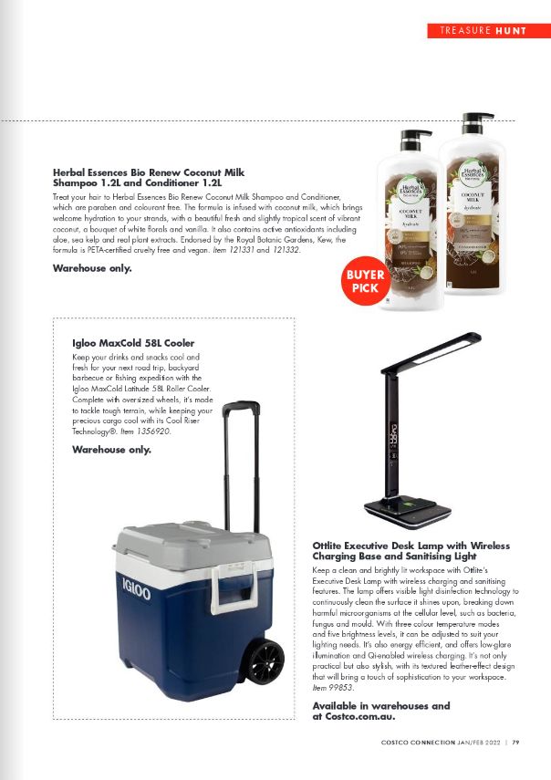 Catalogue Costco 01.01.2022 - 28.02.2022