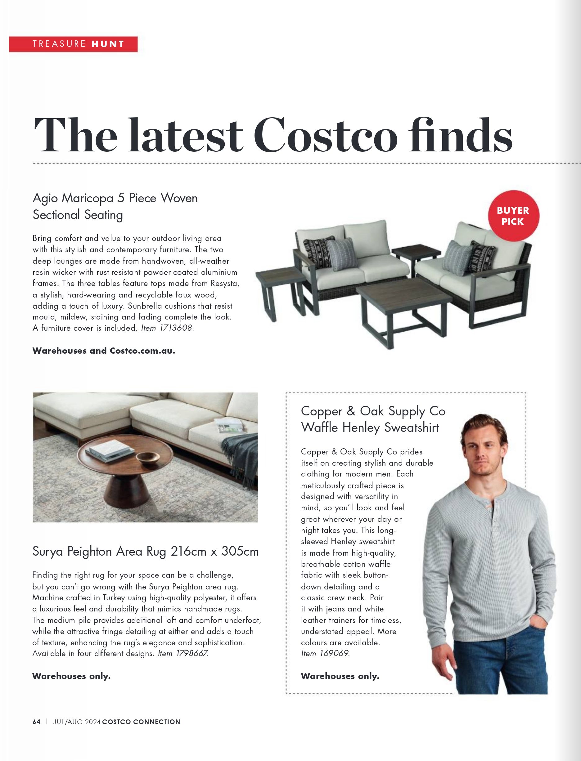 Catalogue Costco 01.07.2024 - 31.08.2024