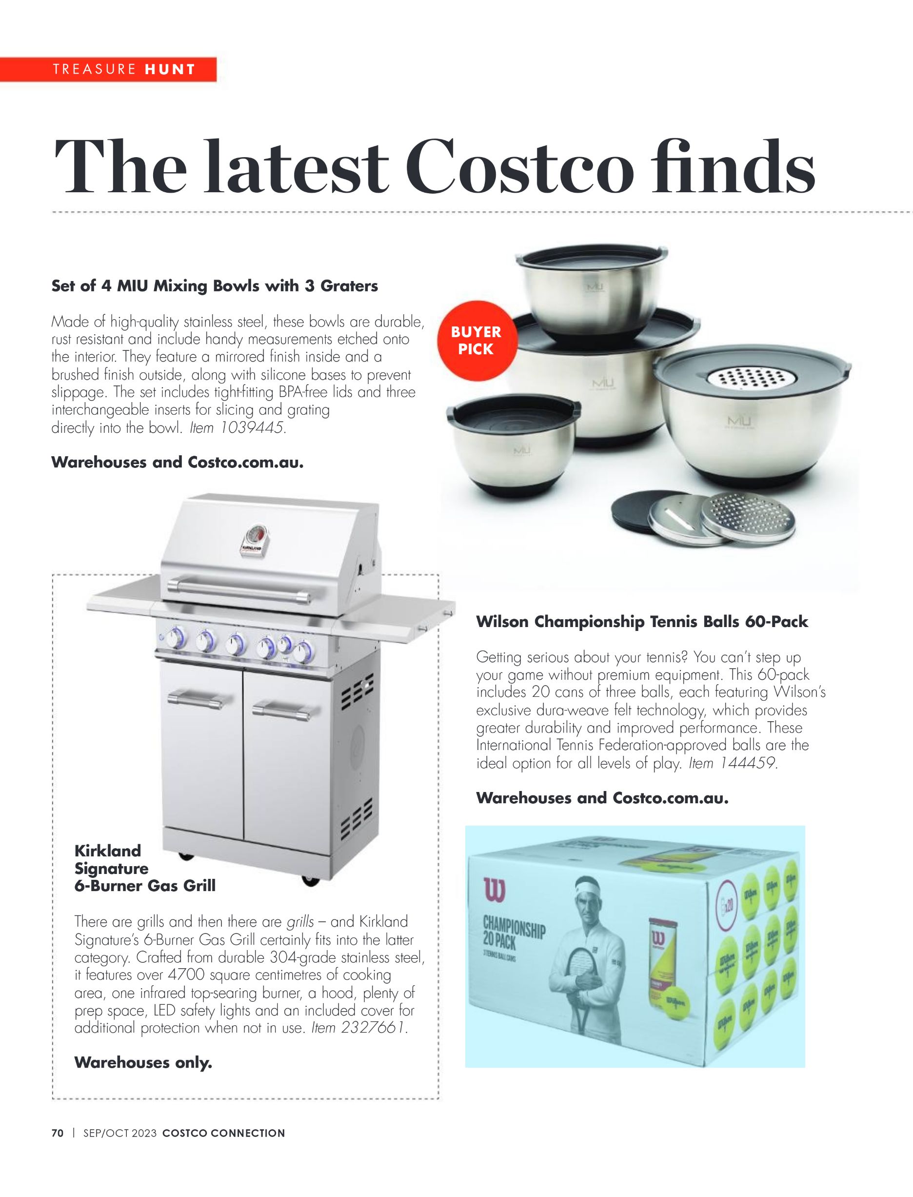 Catalogue Costco 01.09.2023 - 31.10.2023