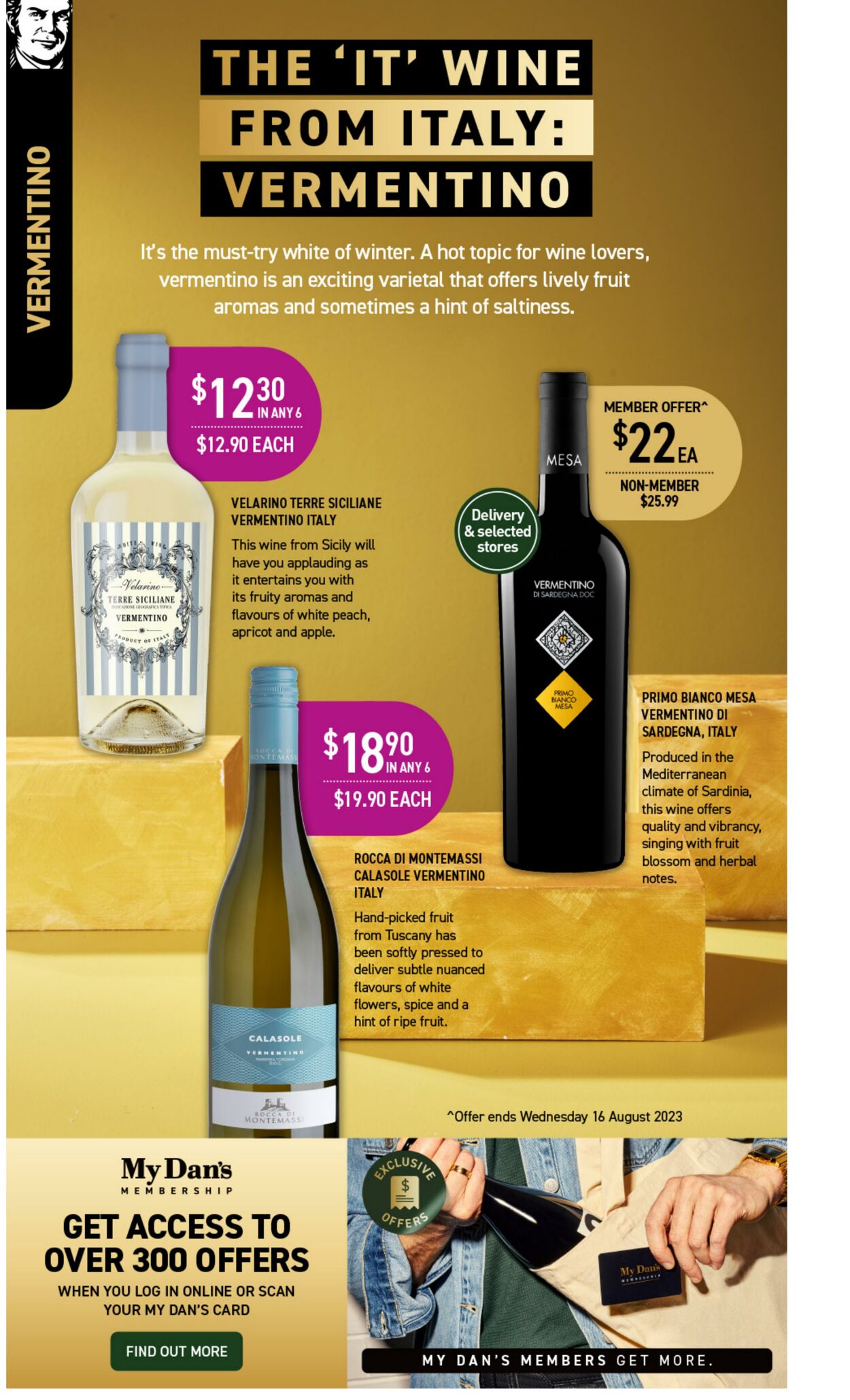 Catalogue Dan Murphy's 20.07.2023 - 02.08.2023