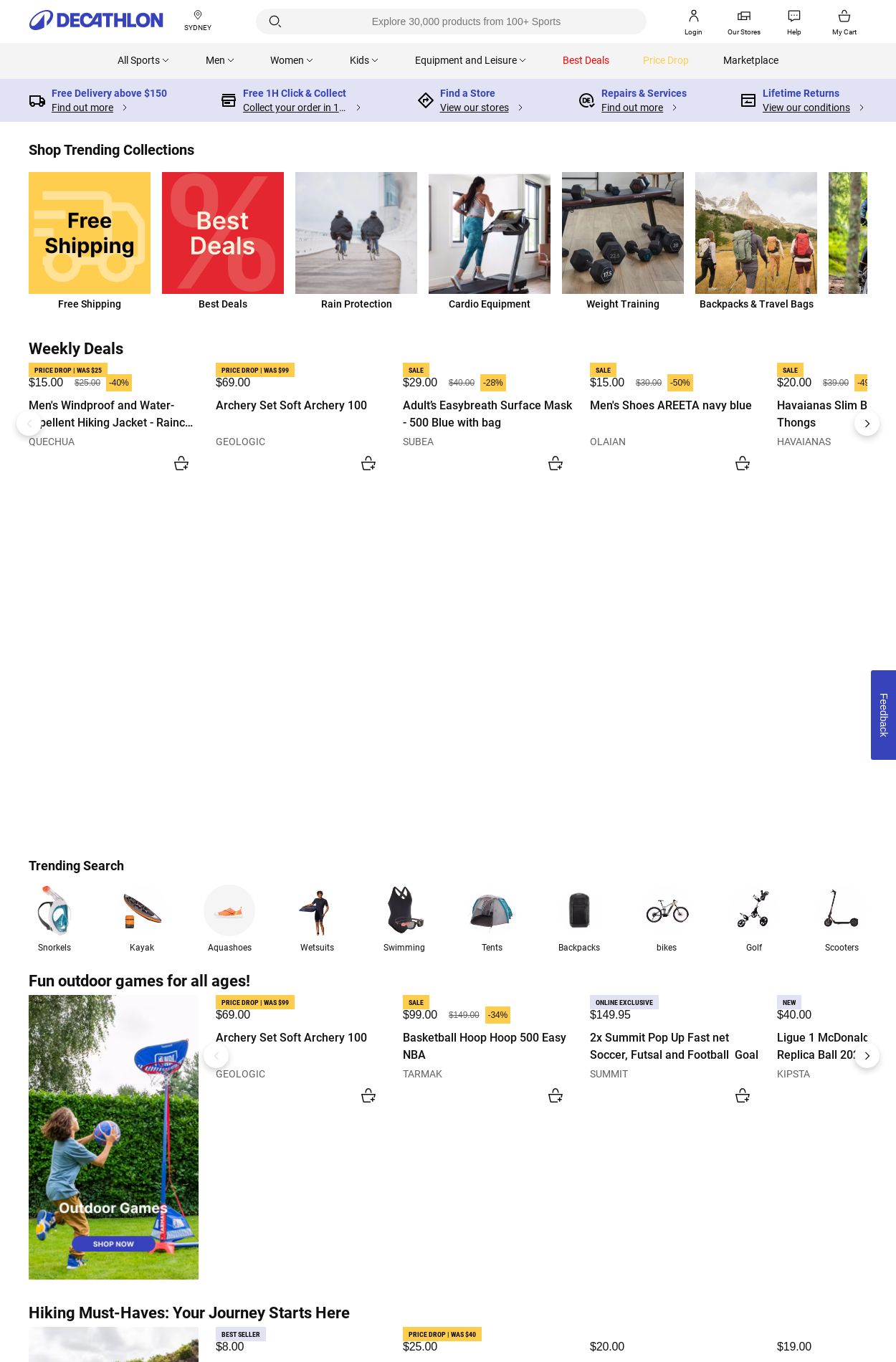 Decathlon Promotional catalogues