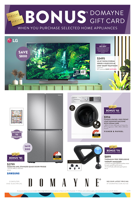 Catalogue Domayne 20.07.2023 - 26.07.2023