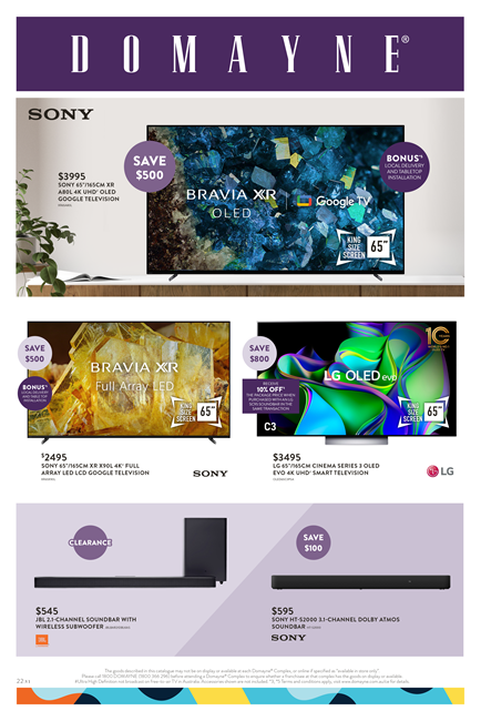 Catalogue Domayne 20.07.2023 - 26.07.2023