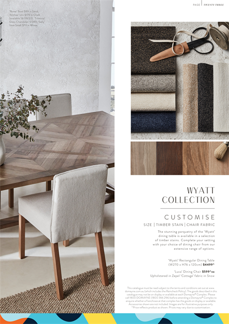 Catalogue Domayne 25.09.2023 - 31.12.2023