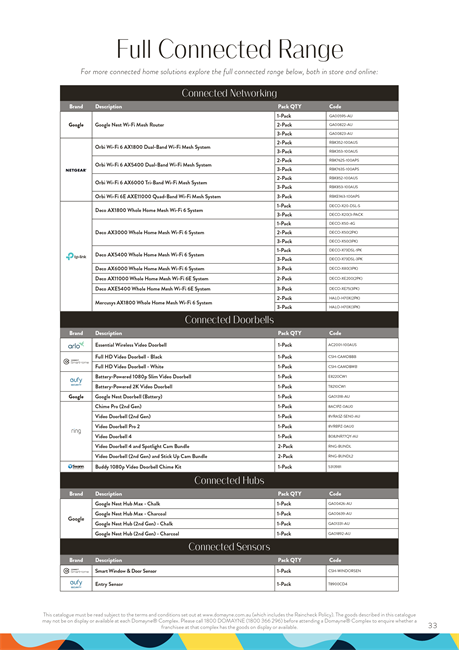 Catalogue Domayne 23.10.2023 - 30.11.2023