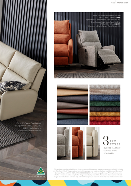 Catalogue Domayne 16.10.2023 - 31.10.2023