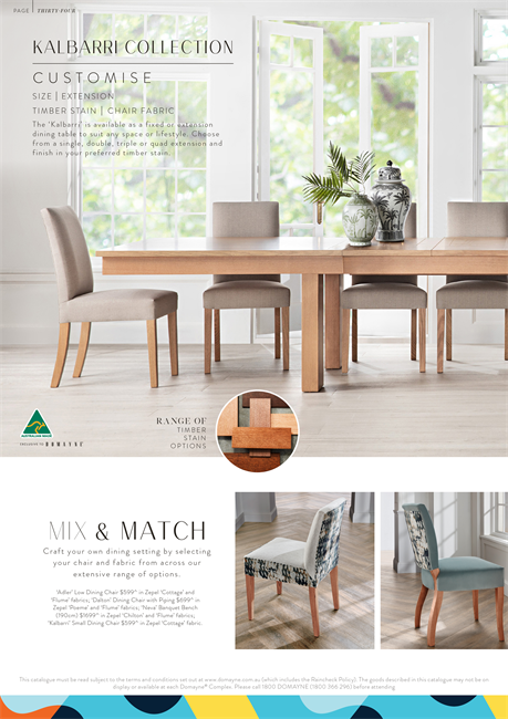 Catalogue Domayne 16.10.2023 - 31.10.2023